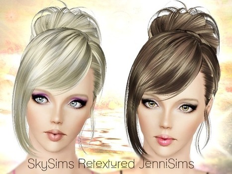 Jennisims: SkySims Hair | Les Sims | Scoop.it