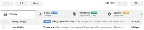 Nuevo Inbox de Gmail.- | Google+, Pinterest, Facebook, Twitter y mas ;) | Scoop.it