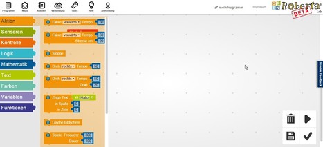 Open Roberta: Programmieren wird zum Kinderspiel | Coding | eSkills | 21st Century Learning and Teaching | Scoop.it