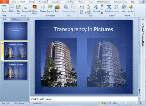 Cómo agregar transparencia a una imagen en PowerPoint 2010 | plantillas-powerpoint.com | Presentaciones PowerPoint | Scoop.it