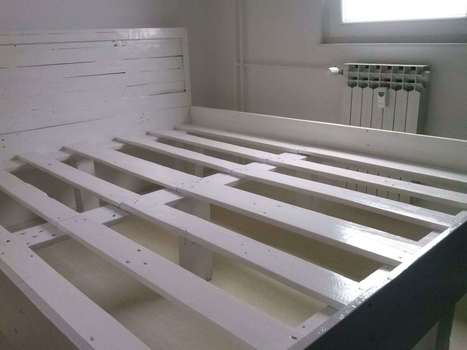 Pallet Bed Frame | 1001 Pallets ideas ! | Scoop.it