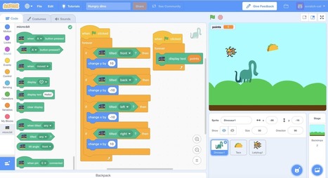 Scratch meets micro:bit | tecno4 | Scoop.it