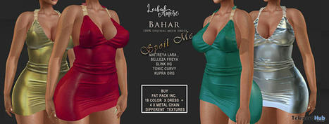 Bahar Dress June 2021 Group Gift by Leibah | Teleport Hub - Second Life Freebies | Second Life Freebies | Scoop.it