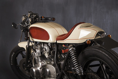 Suzuki GS550 Cafe Racer - Grease n Gasoline | Cars | Motorcycles | Gadgets | Scoop.it