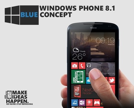 Windows Phone 8.1 Blue Concept | Techweem | Scoop.it