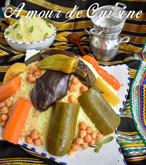Couscous aux légumes - Amour de cuisine | Plats et recettes rapides, idées de menu de semaine sain et facile | Scoop.it