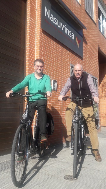 Nasuvinsa utilizar&aacute; bicicletas el&eacute;ctricas para visitar las VPO | Ordenaci&oacute;n del Territorio | Scoop.it