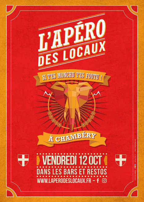 Chambéry | Loisirs : "Vendredi 12 octobre, «Apéro des locaux, le retour !» | Ce monde à inventer ! | Scoop.it