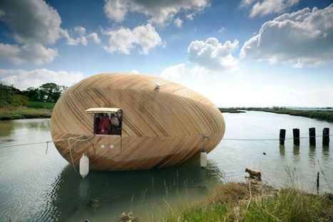 Exbury EGG : Une structure flottante pour habitat | Build Green, pour un habitat écologique | Scoop.it