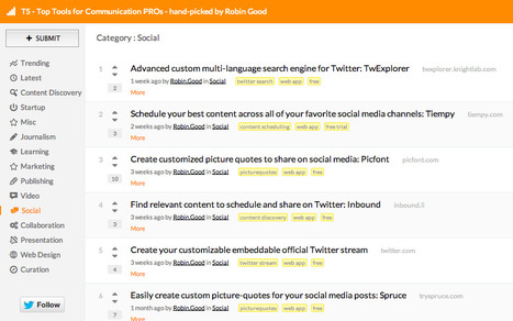 T5 - Top Tools for Communication PROs | Infotention | Scoop.it