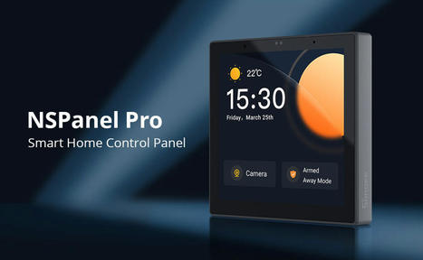 SONOFF NSPanel Pro Android control panel doubles as WiFi & Zigbee Smart Home gateway - CNX Software | Embedded Systems News | Scoop.it