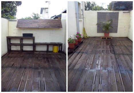 Terrasse / Pallets Terrace | 1001 Pallets ideas ! | Scoop.it