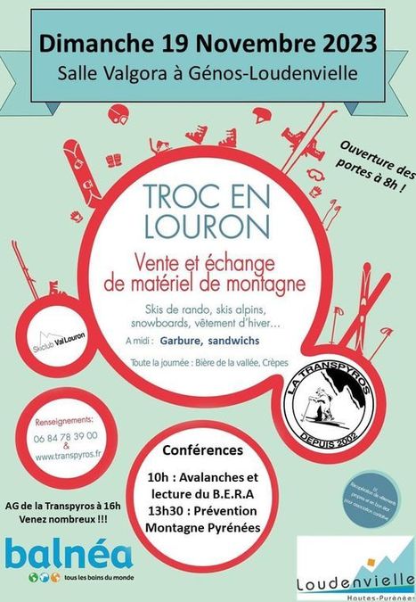 Troc en Louron le 19 novembre à Loudenvielle | Vallées d'Aure & Louron - Pyrénées | Scoop.it
