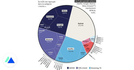 Étude : 5 acteurs captent plus de 50 % du trafic en France | Prospectives et nouveaux enjeux dans l'entreprise | Scoop.it