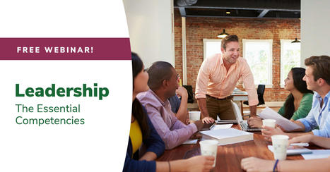 Leadership competencies - ACHIEVE Free Webinar | iGeneration - Humane Use of Technology in an AI world (Pedagogy & Digital Innovation) | Scoop.it