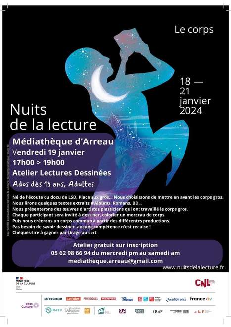 Nuits de la lecture à la Médiathèque d'Arreau le 19 janvier | Vallées d'Aure & Louron - Pyrénées | Scoop.it