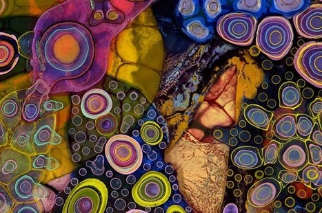 Vivid psychedelic paintings by Chicago artist Bruce Riley | The Creative Commons | Scoop.it