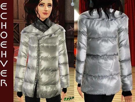 Echoehver Winter Coat << TSR (Gratuit) | Les Sims | Scoop.it