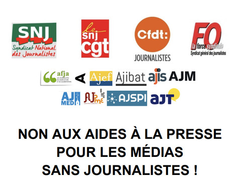 Dénonciation d'un décret qui permettrait aux «médias sans journalistes» de percevoir des aides à la presse | DocPresseESJ | Scoop.it