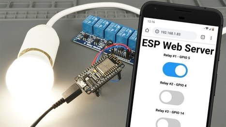 ESP32/ESP8266 Relay Module Web Server using Arduino IDE | tecno4 | Scoop.it