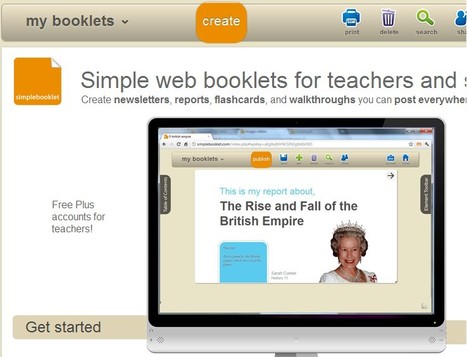 simplebooklet homepage | 21st Century Tools for Teaching-People and Learners | Scoop.it
