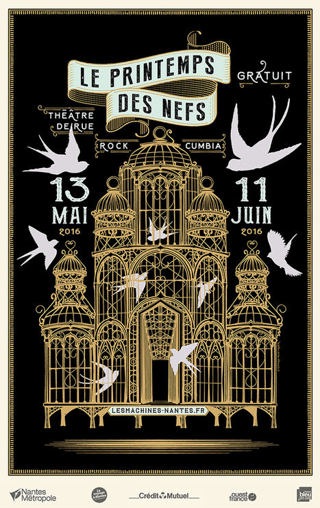 Printemps des nefs &ndash; Edition 2016 -13 mai / 11 juin | Les blogs parlent du Voyage &agrave; Nantes | Scoop.it