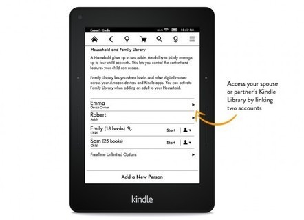 Amazon Kindle update lets you share books with the whole family | Creative teaching and learning | Scoop.it