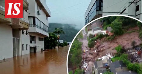 Rankkasateet ja tulvat koettelevat Brasilian eteläosaa - Ulkomaat | 1Uutiset - Lukemisen tähden | Scoop.it