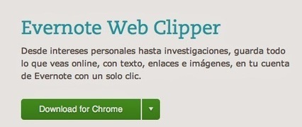 En la nube TIC: Evernote para Chrome | Google tresnak | Scoop.it