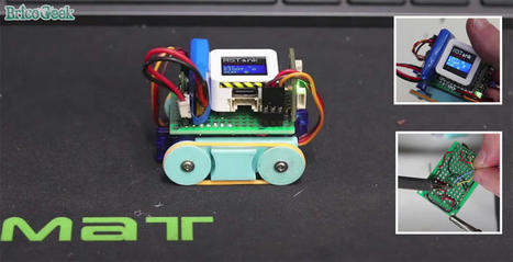 Video tutorial: Monta tu propio tanque robot con ESP32 | tecno4 | Scoop.it