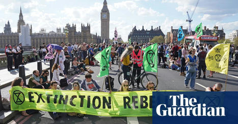 XR protesters shut down central London bridges including Westminster | The Guardian | Agents of Behemoth | Scoop.it