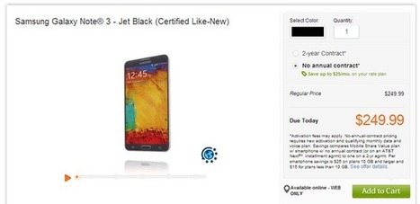 [Hurry Up] AT&T Selling 'Certified Like-New' Galaxy Note 3s Online For $249.99 Off Contract, Probably A Mistake | Android Discussions | Scoop.it