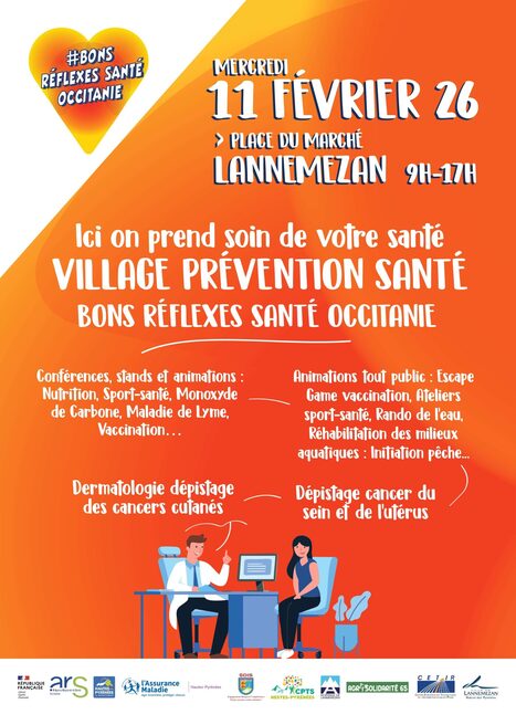 Bons r&eacute;flexes sant&eacute; Occitanie &agrave; Lannemezan le 11 F&eacute;vrier 2026 | Vall&eacute;es d'Aure & Louron - Pyr&eacute;n&eacute;es | Scoop.it