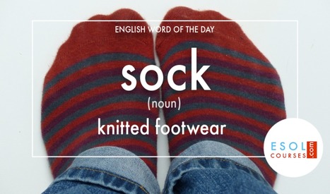 English Word of The Day &ndash; Sock | English Word Power | Scoop.it