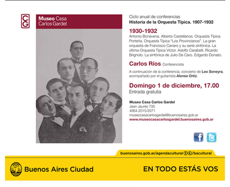 Historia de la Orquesta Típica 1907 - 1932 | Mundo Tanguero | Scoop.it