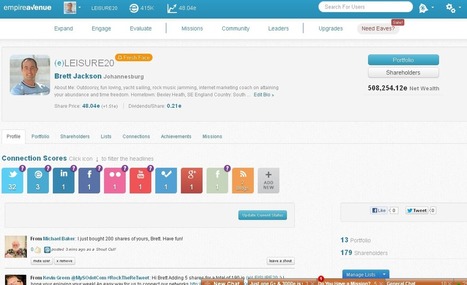 Empire Avenue. Social Media Rocket Fuel | | Social Media Power | Scoop.it