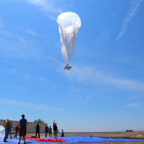 Google Launches Balloons to Bring the Internet to Remote Regions | Communications Major | Scoop.it