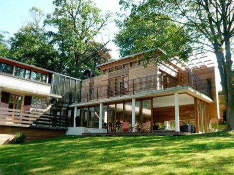 La périlleuse extension d'une maison du XIXème | Maisonapart.Com | Build Green, pour un habitat écologique | Scoop.it