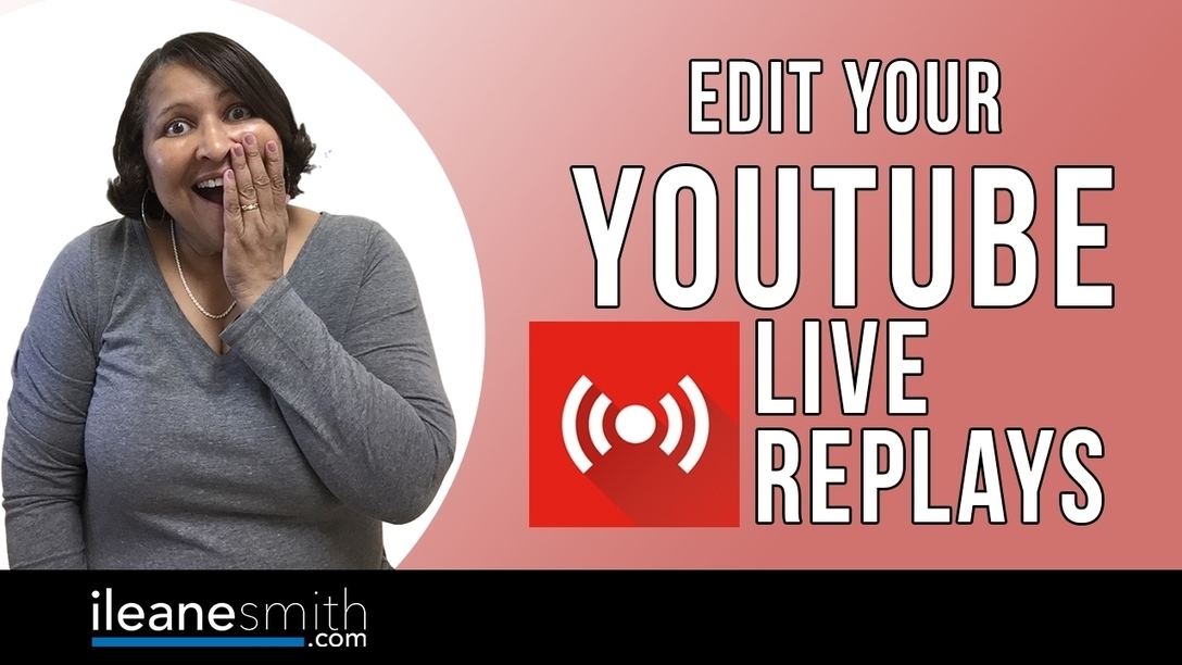 How to Edit Your YouTube Live Replay | YouTube ...