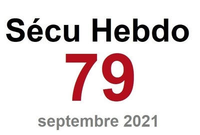 Sécu Hebdo n°79 du 25 septembre 2021