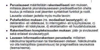 Lausetyypit | 1Uutiset - Suomi ja maailma | Sc...