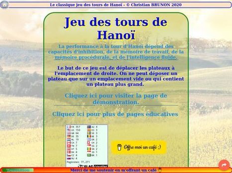 Tours de Hanoï | Sciences découvertes | Scoop.it