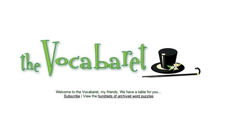 Hoadworks' - The Vocabaret - The Spectacle of Word Play | Digital Delights for Learners | Scoop.it