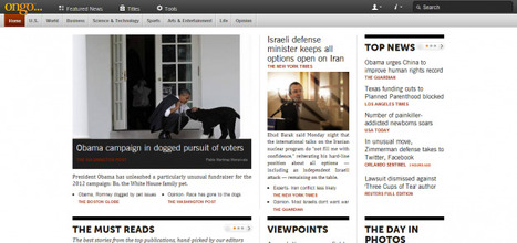 News Curation Platform Leverages Hand-Picked News By Expert Editors: Ongo | Content Curation World | Scoop.it