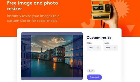 Cambiar el tamaño de imágenes y fotos en línea y de forma gratuita | TIC & Educación | Scoop.it