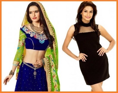 western indian traditional dresses