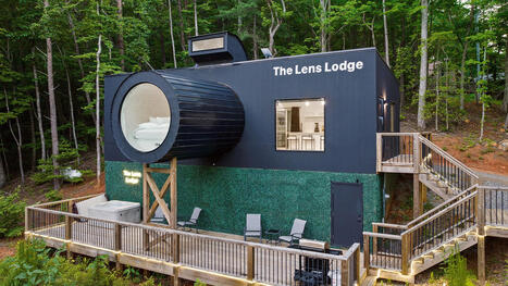 Airbnb vous invite dans une cabane en forme d&rsquo;appareil photo avec une vue spectaculaire | Les evolutions de l'offre touristique | Scoop.it