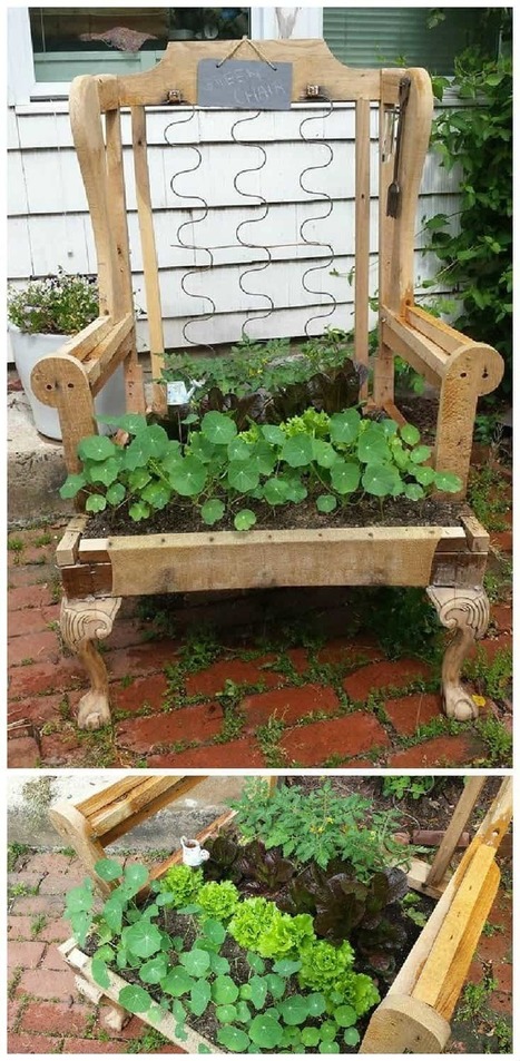 The Green Chair | 1001 Recycling Ideas ! | Scoop.it