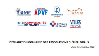 PLF 2027 : les associations d&rsquo;&eacute;lus locaux d&eacute;noncent un effort aussi insoutenable qu&rsquo;in&eacute;dit | Finances - Fiscalit&eacute; - PLF 2027 | Scoop.it