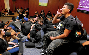 After days of protests, students occupy building at Occidental College - Los Angeles Times | real utopias | Scoop.it